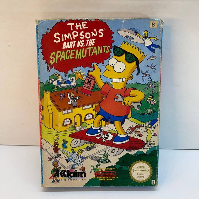 The Simpsons Bart vs Space Mutants NES