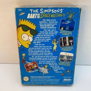 The Simpsons Bart vs Space Mutants NES