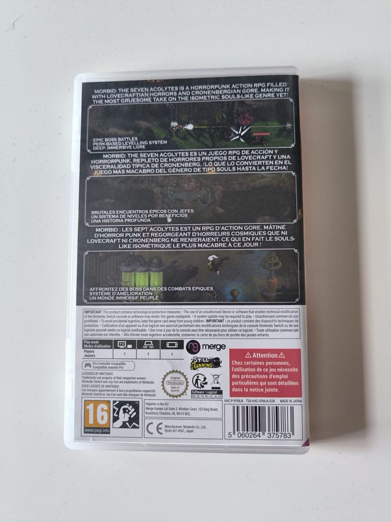 Morbid The Seven Acolytes Nintendo Switch PAL ESP afbeelding 2