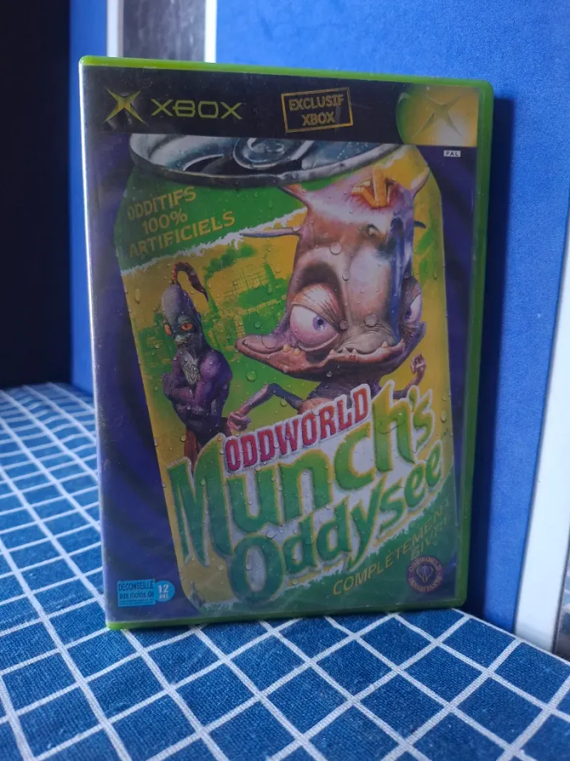 XBOX ODDWORLD MUNCHS ODDYSEE ORIGINAL COMPLETO afbeelding 6
