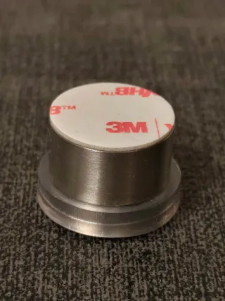 Topes de puerta acero inox. mate. Servi Herrajes.