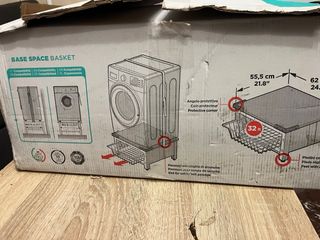 Base lavadora con cesta