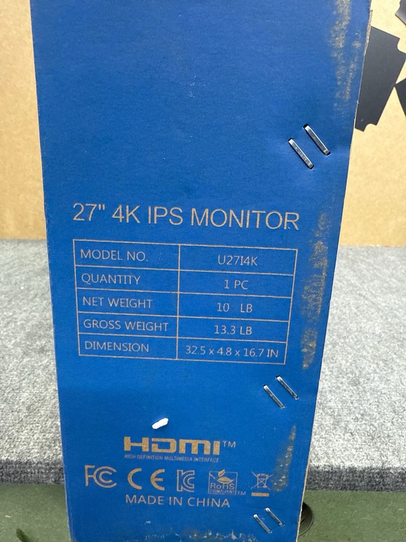 Monitor Gaming Z-EDGE 27” 4K IPS HDR Blanco afbeelding 11