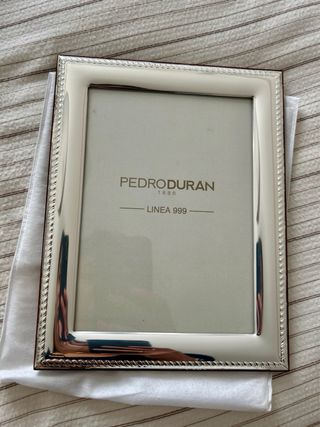 Marcos de Fotos Pedro Duran 1886 Plata y Piedra