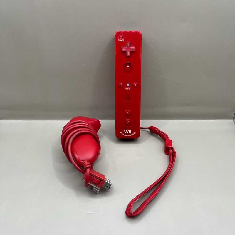 Control remoto Nintendo Wii Mote Plus rojo