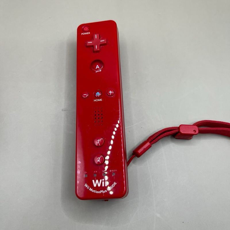 Control remoto Nintendo Wii Mote Plus rojo afbeelding 2