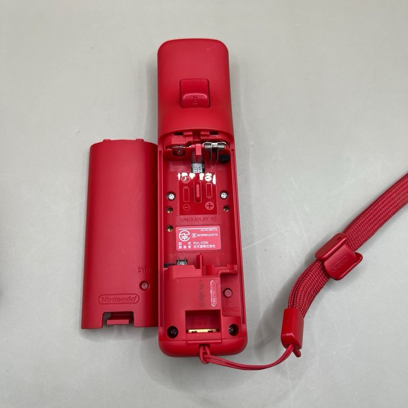 Control remoto Nintendo Wii Mote Plus rojo afbeelding 4