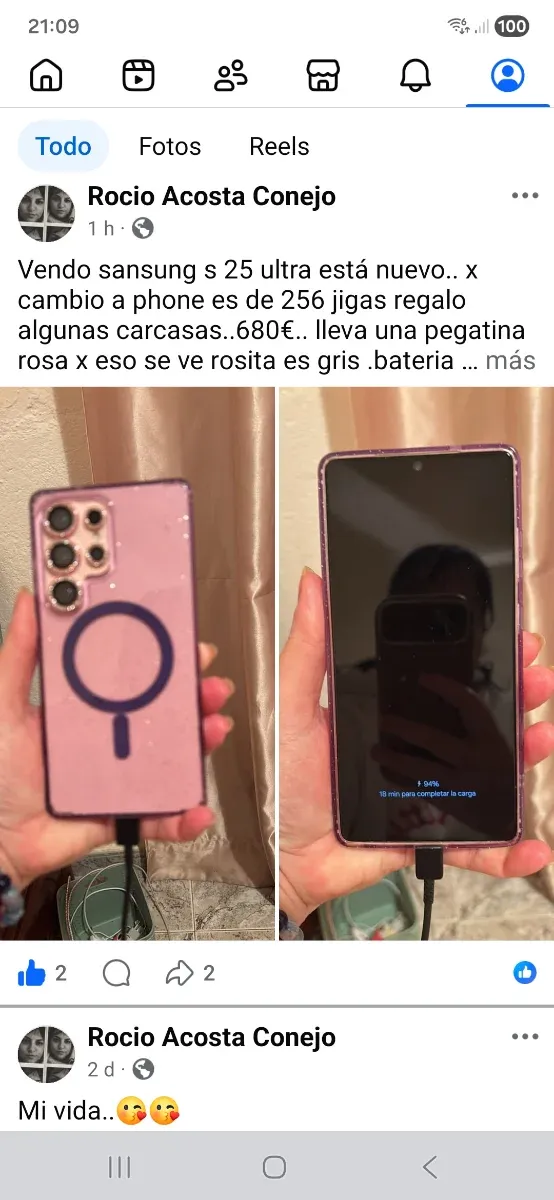 Samsung S25 Ultra 256GB Gris/
