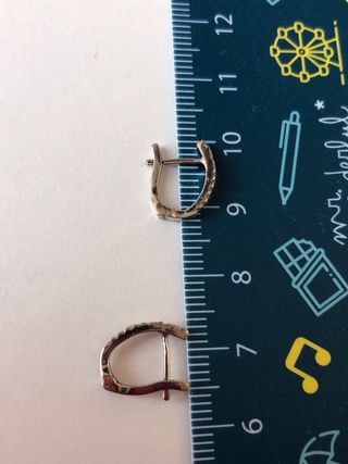 Pendientes Oro 18k Diamantes