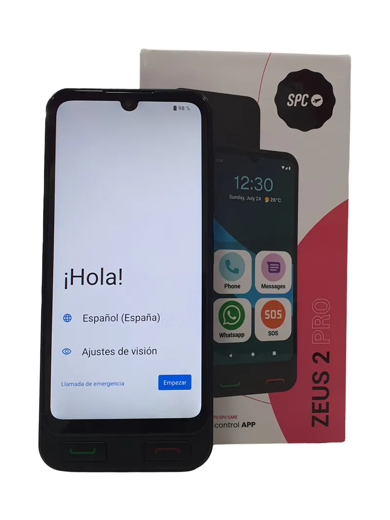 Smartphone Zeus 2 Pro 4GB 128GB Negro afbeelding 2