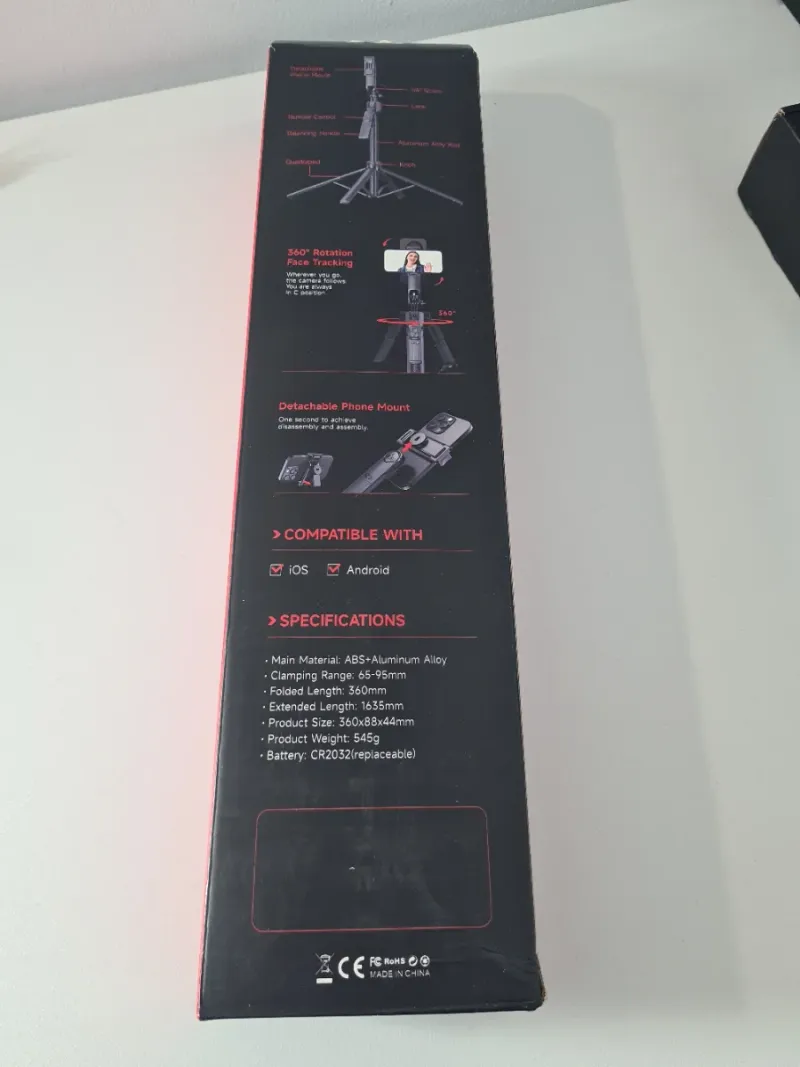 C17 Gimbal con seguimiento facial AI afbeelding 5