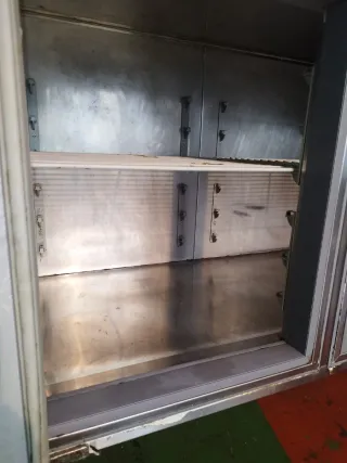 Bajo mostrador nevera acero inoxidable