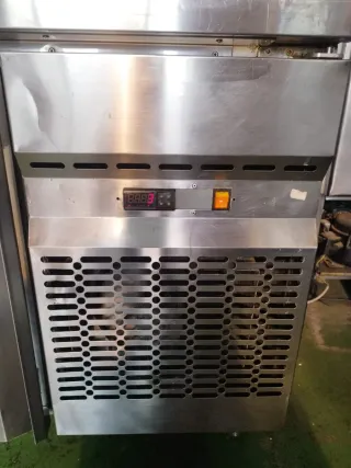 Bajo mostrador nevera acero inoxidable