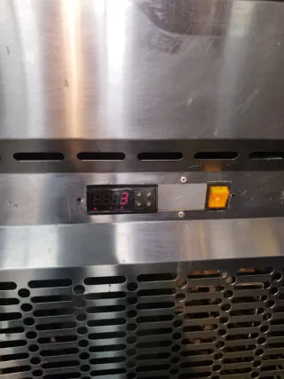 Bajo mostrador nevera acero inoxidable