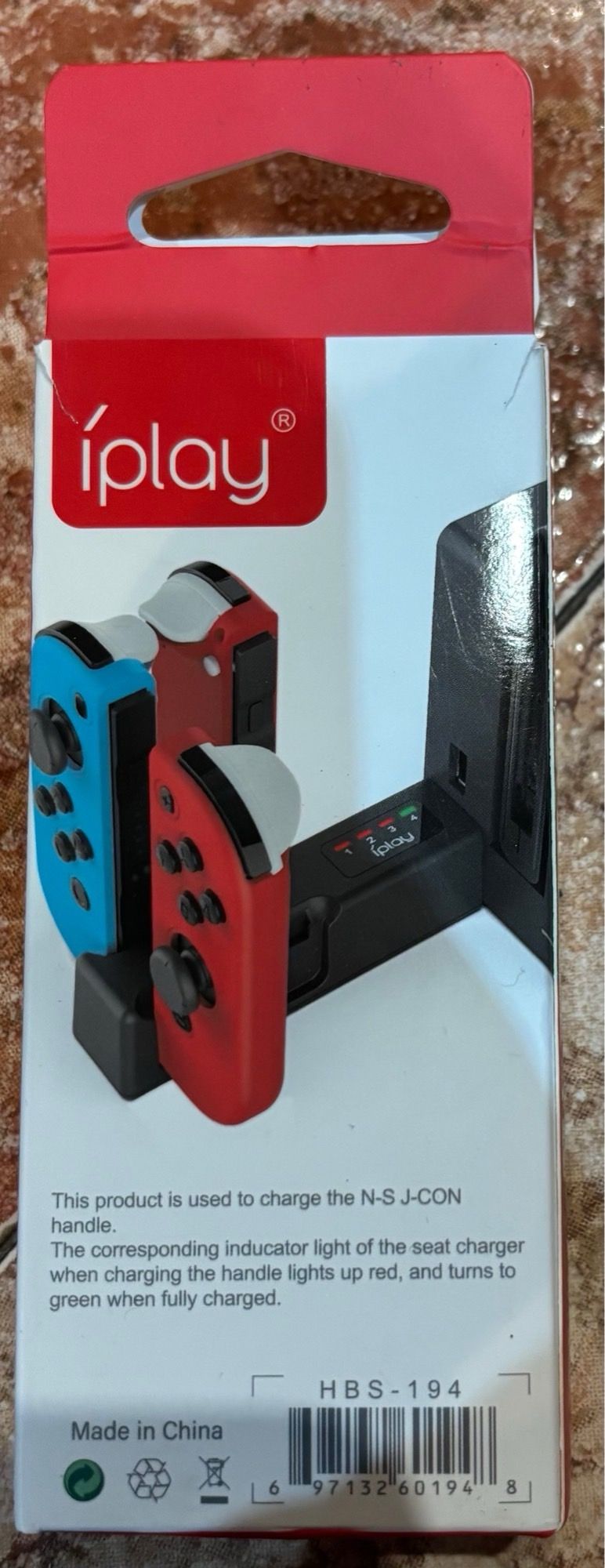Cargador iPlay Portable Dock para NS J-CON afbeelding 2