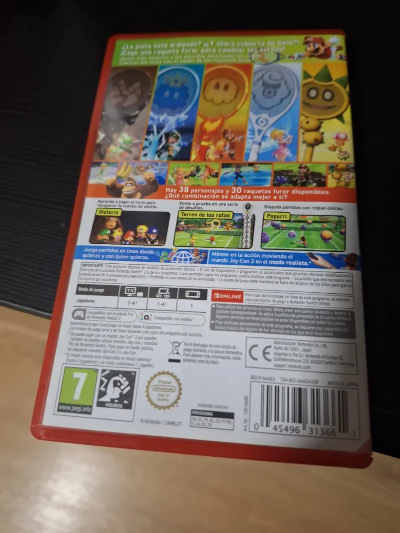 Mario Tennis Aces Nintendo Switch afbeelding 2