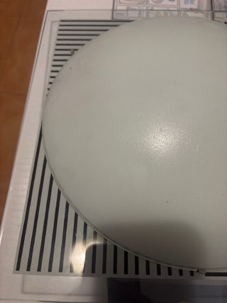 Plafón de techo vintage cristal o vidrio