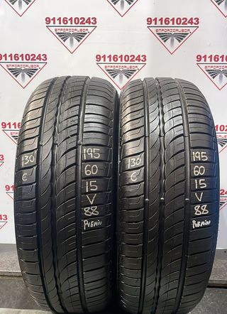 195 60 15 V PIRELLI RUEDA AL 90% VIDA UTIL