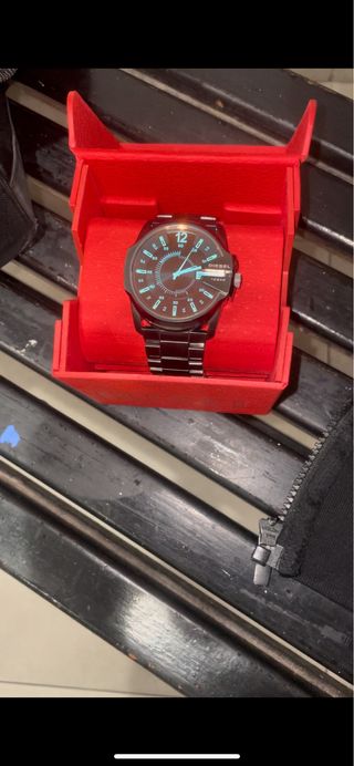 Reloj Diesel Master Chief Negro y Azul