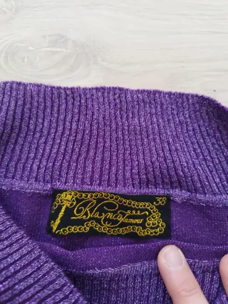 Jersey morado brillante mujer.Nuevo!!