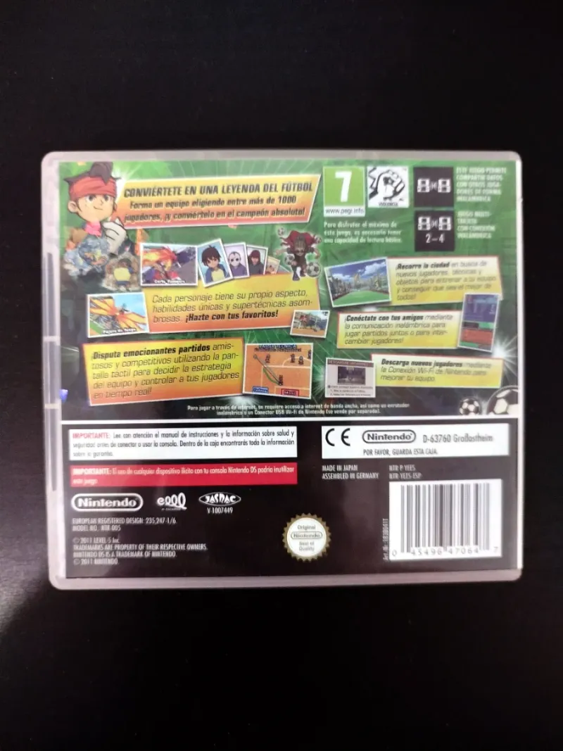 Inazuma Eleven Nintendo DS afbeelding 3