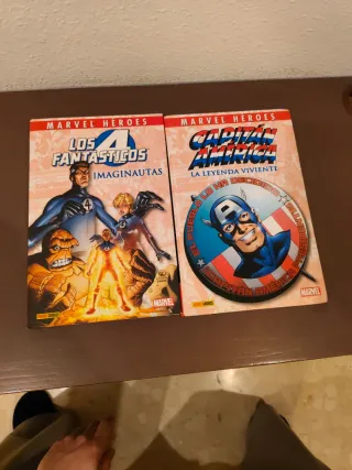 Pack de dos libros de Marvel