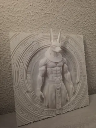 Decoración Anubis 3D Pared