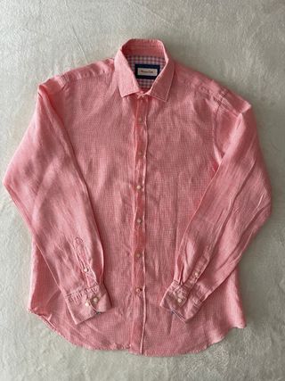 Camisa Massimo Dutti Talle L Rosa