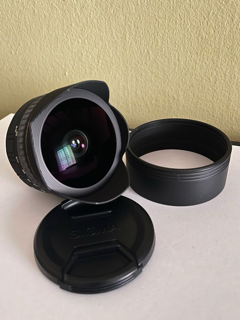 Sigma 15mm 2.8 EX DG Fisheye (nikon) afbeelding 2
