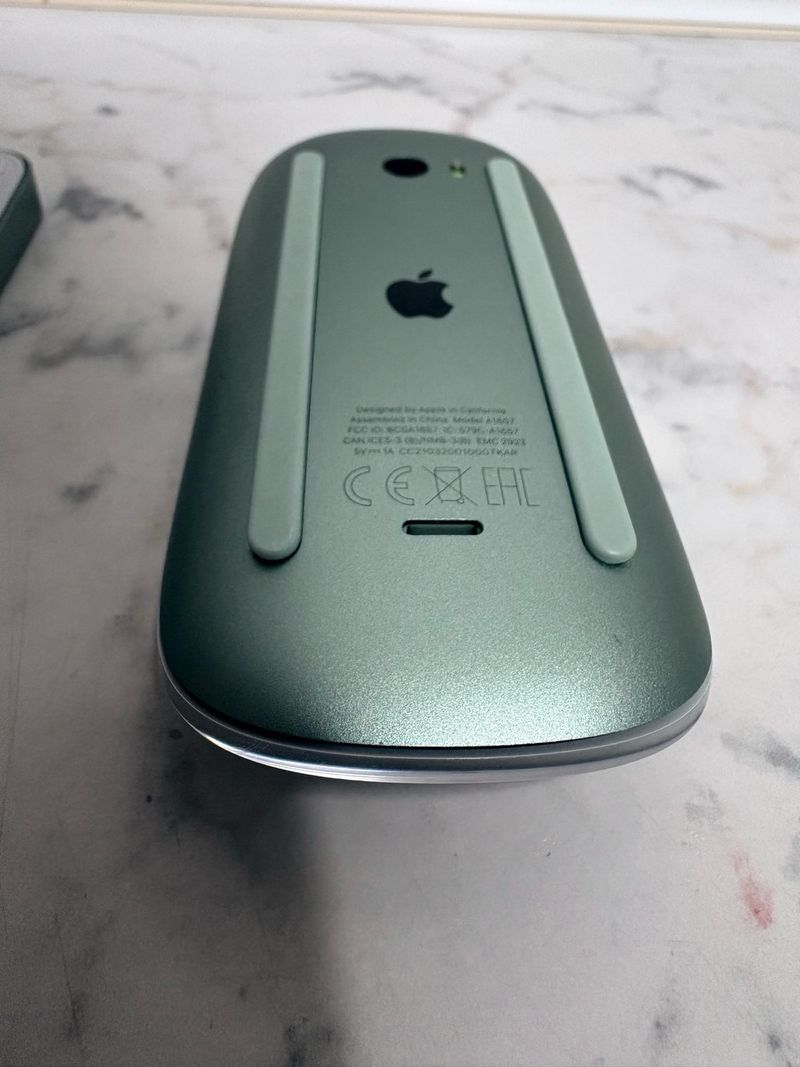 Teclado y ratón Apple verde QWERTY español (con ñ) afbeelding 5
