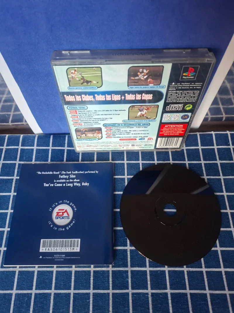 🇪🇸PS1 FIFA 99 ORIGINAL COMPLETO afbeelding 4