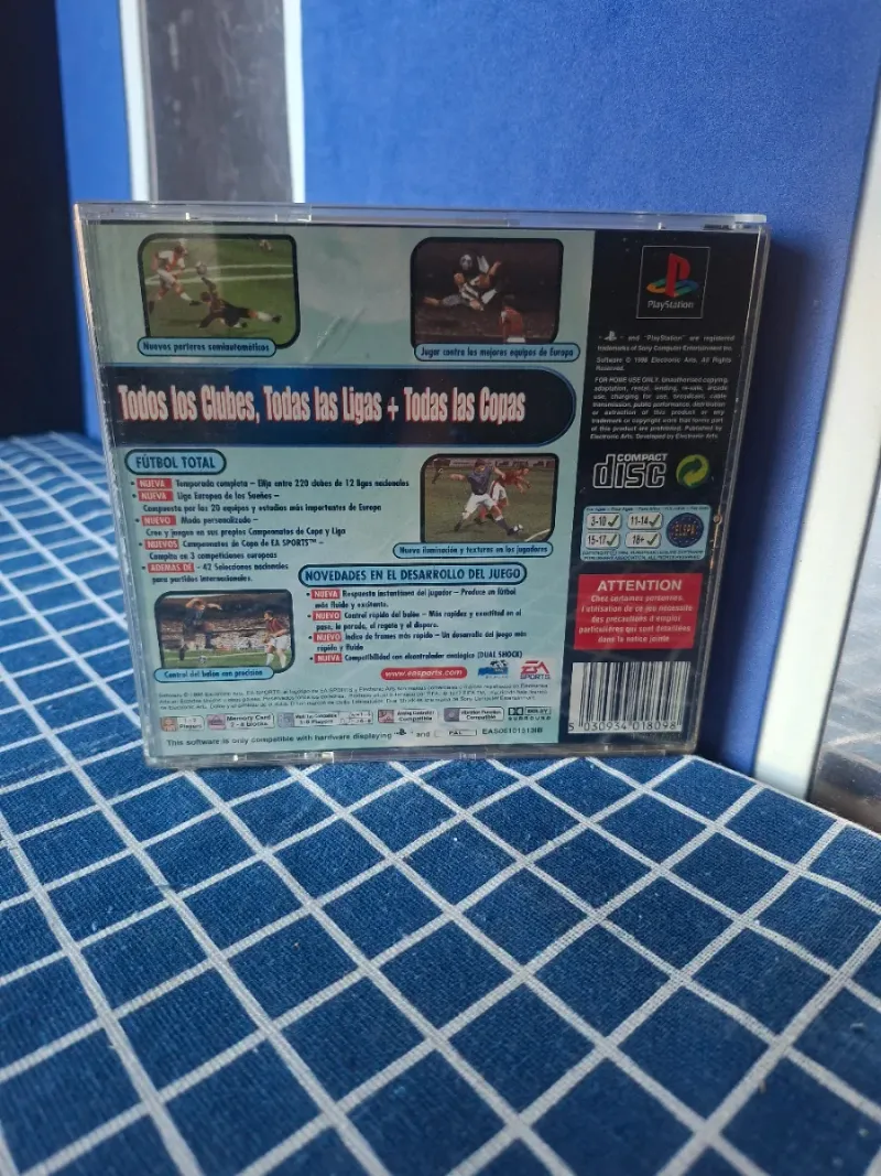 🇪🇸PS1 FIFA 99 ORIGINAL COMPLETO afbeelding 8