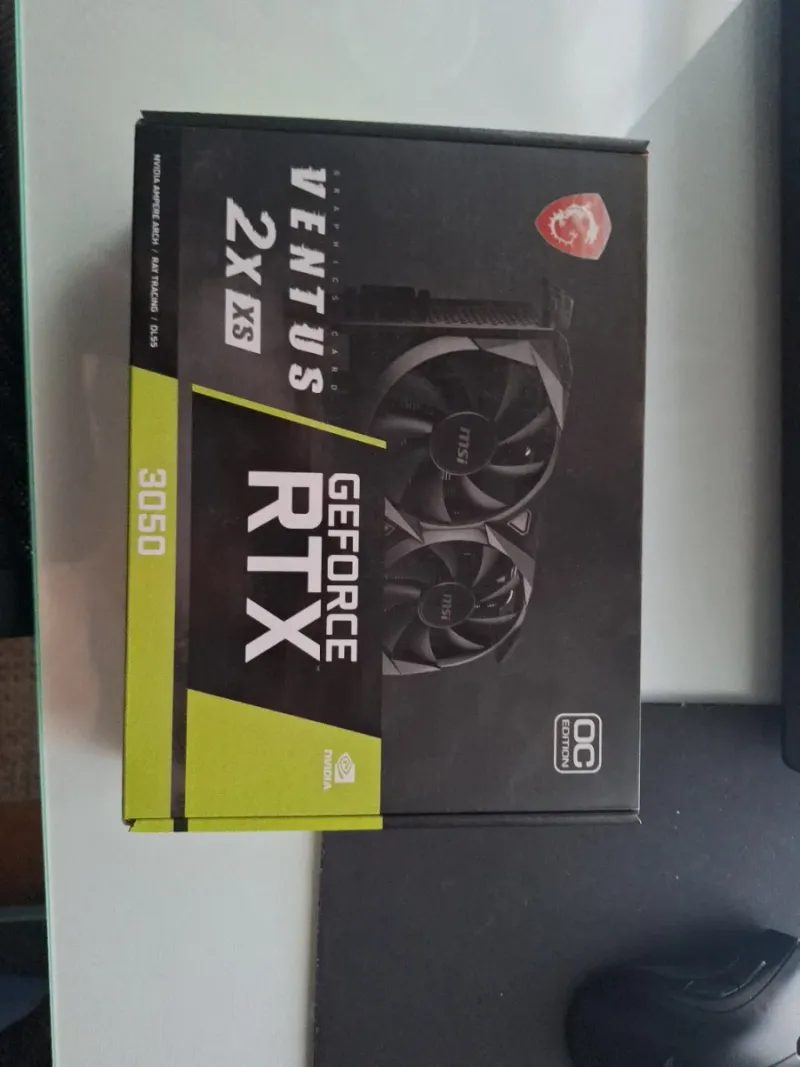 MSI RTX 3050 Ventus 2X OC 8gb Xs