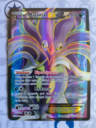 Malamar EX Carta Pokemon 115/119