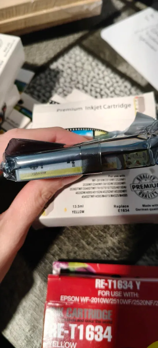 Tintas Epson RE-T1634 RE-T1634Y afbeelding 3