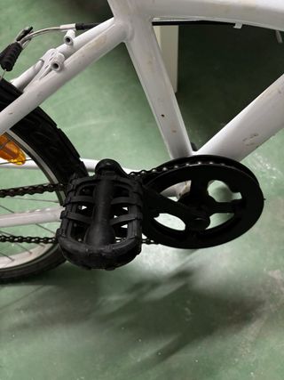 Bicicleta infantil BTWIN blanca