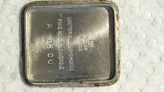 Reloj Tissot Cuarzo Dorado Correa Negra