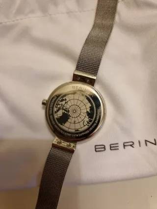 Reloj Bering mujer Plata y Blanco