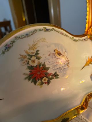 Centro Porcelana Parisino Años 50