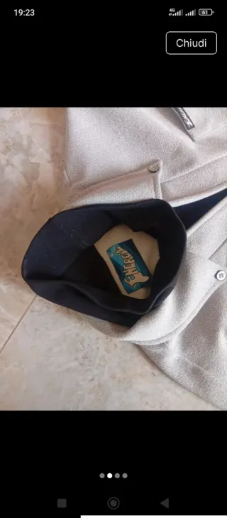 Maglioncino Energie beige colletto alto