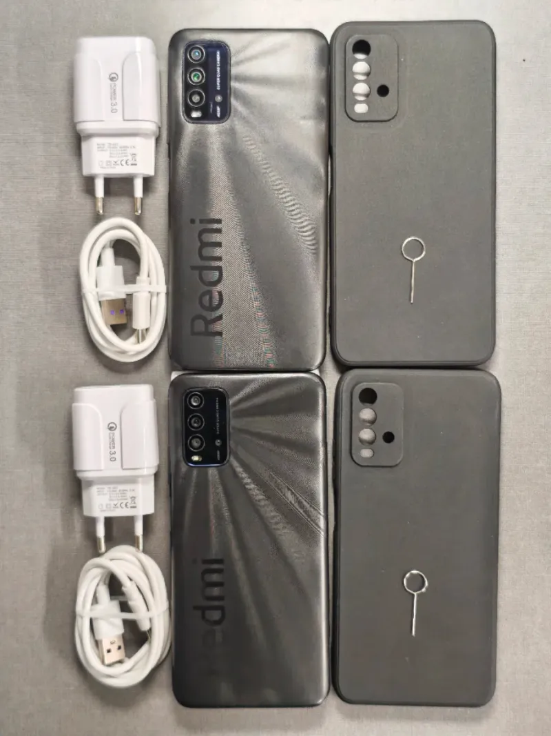 2x Xiaomi Redmi 9T 64GB 4+1GB Grey