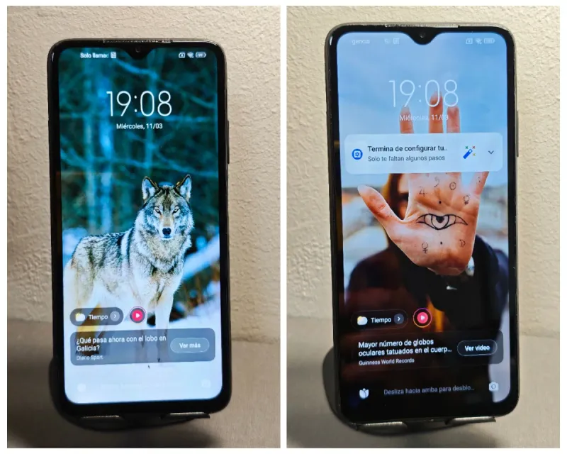 2x Xiaomi Redmi 9T 64GB 4+1GB Grey afbeelding 4
