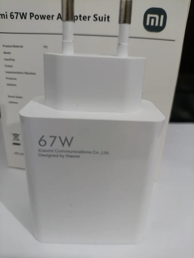 Cargador Xiaomi 67W Turbo con Cable afbeelding 2