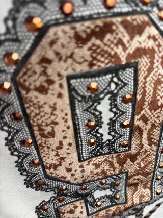 T-shirt Lokita con strass Tg. S