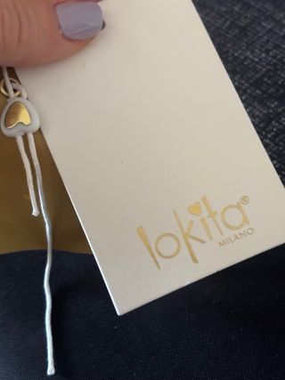 T-shirt Lokita con strass Tg. S