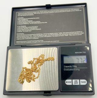 Cadena Oro 18k Forzada 7.72 gr