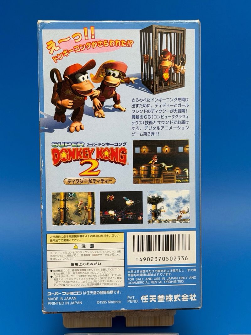 Donkey Kong 2 Super Nintendo Famicom afbeelding 3