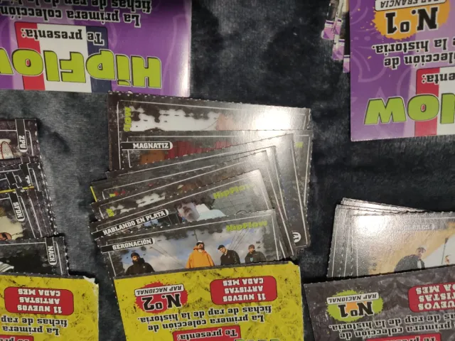 Tarjetas HipFlow Rap Nacional y Francia