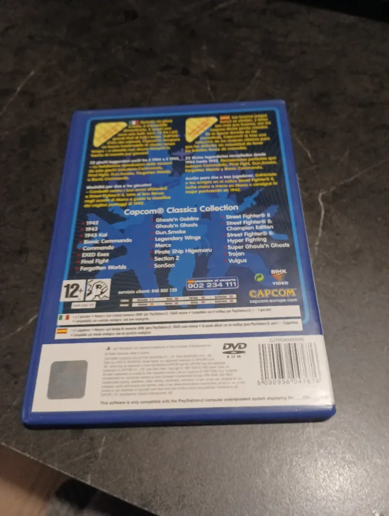 Capcom Classics Collection PS2 afbeelding 2