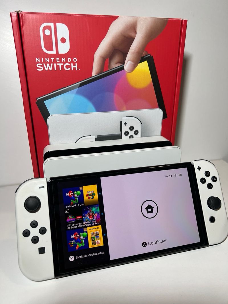 Nintendo Switch OLED Blanco afbeelding 8